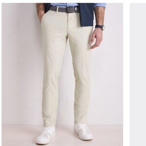 32x32 Vineyard Vines On the Go Pants Performance - Stone